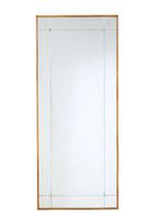 Tall Mid Century Swedish Harlequin Wall Mirror (1 of 5)
