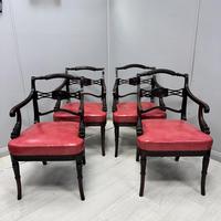 Set of 4 Carver Armchairs by Bertram & Son of London