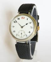 Watch : Gents Antique Silver Trench Watch, 1914