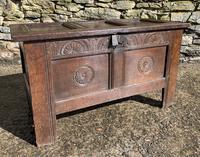 Small 17th Century Devon Oak Coffer (15 of 21) Small 17th Century Devon Oak Coffer (15 of 21)