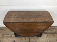 Antique 19th Century Oak Gateleg Dining Table (9 of 10) Antique 19th Century Oak Gateleg Dining Table (9 of 10)