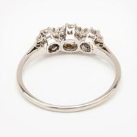 Art Deco 0.72 Carat Diamond Three Stone Trilogy Engagement Ring c.1920 (2 of 5)