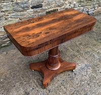 Regency Rosewood Card Table (15 of 24) Regency Rosewood Card Table (15 of 24)