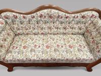 Attractive Biedermeier Walnut Framed Settee (4 of 5) Attractive Biedermeier Walnut Framed Settee (4 of 5)
