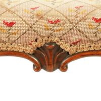 Victorian Walnut Cabriole Leg Stool (3 of 7) Victorian Walnut Cabriole Leg Stool (3 of 7)