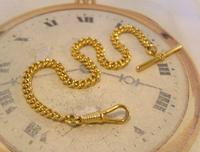 Vintage Pocket Watch Chain 1970s 12ct Gold Plated Curb Link Albert With T Bar (3 of 9) Vintage Pocket Watch Chain 1970s 12ct Gold Plated Curb Link Albert With T Bar (3 of 9)