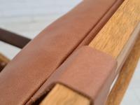 Scandinavian armchair, adjustable back, cowhide, 70s (16 of 20) Scandinavian armchair, adjustable back, cowhide, 70s (16 of 20)