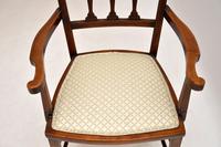 Antique Edwardian Mahogany Armchair (4 of 10) Antique Edwardian Mahogany Armchair (4 of 10)