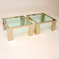 1970’s Pair of Chrome & Glass Side / Coffee Tables (10 of 10) 1970’s Pair of Chrome & Glass Side / Coffee Tables (10 of 10)