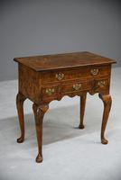Georgian Style Burr Elm Lowboy (12 of 12) Georgian Style Burr Elm Lowboy (12 of 12)
