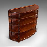 Antique Whatnot Bookshelf, English, Mahogany, Demi-lune, Bookcase, Victorian (7 of 12) Antique Whatnot Bookshelf, English, Mahogany, Demi-lune, Bookcase, Victorian (7 of 12)