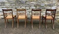 Set of 4 Regency Rosewood Sabre Leg Dining Chairs (9 of 15) Set of 4 Regency Rosewood Sabre Leg Dining Chairs (9 of 15)