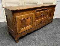 18th Century Low Cherry Wood Enfilade 'TV Stand' (16 of 21) 18th Century Low Cherry Wood Enfilade 'TV Stand' (16 of 21)