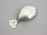 George III Silver Caddy Spoon by Elizabeth Morley, London 1803 (8 of 8) George III Silver Caddy Spoon by Elizabeth Morley, London 1803 (8 of 8)