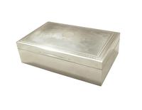 Heavy Antique Sterling Silver Cigarette Box 1918 (10 of 10) Heavy Antique Sterling Silver Cigarette Box 1918 (10 of 10)
