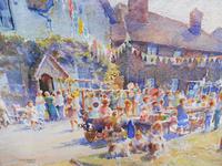 Watercolour Quality Street Merstham Artist C G Grey (10 of 10) Watercolour Quality Street Merstham Artist C G Grey (10 of 10)