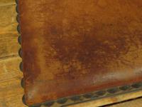 Small Vintage Wooden Black Painted Foot Stool with Brown Leather Top (3 of 17) Small Vintage Wooden Black Painted Foot Stool with Brown Leather Top (3 of 17)
