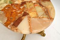 Antique French Style Brass & Onyx Coffee Table (6 of 9) Antique French Style Brass & Onyx Coffee Table (6 of 9)