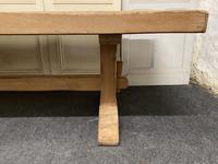 Large French Bleached Oak Farmhouse Dining Table (6 of 19) Large French Bleached Oak Farmhouse Dining Table (6 of 19)