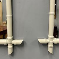 Pair of Painted Faux Bamboo Mirrors (4 of 5) Pair of Painted Faux Bamboo Mirrors (4 of 5)