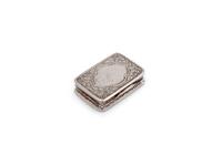 George Unite Victorian Silver Vinaigrette Beautifully Engraved with Floral Scenes (3 of 6) George Unite Victorian Silver Vinaigrette Beautifully Engraved with Floral Scenes (3 of 6)