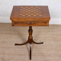 Rosewood Games Table Chess Board Folding Card Table 19th Century (6 of 16) Rosewood Games Table Chess Board Folding Card Table 19th Century (6 of 16)