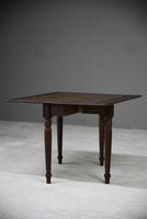 Arts & Crafts Carved Oak Drop Leaf Table (8 of 12) Arts & Crafts Carved Oak Drop Leaf Table (8 of 12)