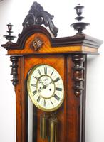 Superb Antique German Twin Walnut 8-Day Mantel Clock Vienna Striking Wall Clock (7 of 10) Superb Antique German Twin Walnut 8-Day Mantel Clock Vienna Striking Wall Clock (7 of 10)