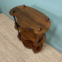 Quality Victorian Rosewood Antique Whatnot (9 of 9) Quality Victorian Rosewood Antique Whatnot (9 of 9)