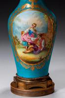 Late 19th Century Sevres Style Porcelain Vase Lamp (3 of 5) Late 19th Century Sevres Style Porcelain Vase Lamp (3 of 5)