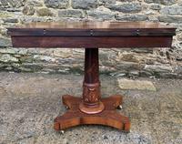 Regency Rosewood Card Table (6 of 24) Regency Rosewood Card Table (6 of 24)
