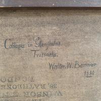 Antique large Scottish landscape oil painting of cottages in Trossachs signed Walter W Banner 1880 (11 of 11) Antique large Scottish landscape oil painting of cottages in Trossachs signed Walter W Banner 1880 (11 of 11)