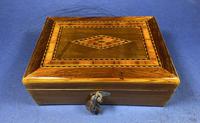 Victorian Rosewood Box With Inlay. (4 of 12) Victorian Rosewood Box With Inlay. (4 of 12)