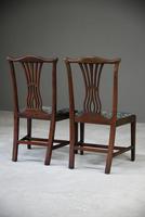 Pair of Antique Chippendale Style Dining Chairs (11 of 12) Pair of Antique Chippendale Style Dining Chairs (11 of 12)