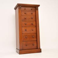 Antique Victorian Mahogany Wellington Chest of Drawers (11 of 20) Antique Victorian Mahogany Wellington Chest of Drawers (11 of 20)