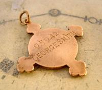 Victorian Pocket Watch Chain Fob 1890s 10ct Rose Gold Filled The St John Ambulance Fob (4 of 7) Victorian Pocket Watch Chain Fob 1890s 10ct Rose Gold Filled The St John Ambulance Fob (4 of 7)