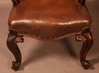 Good Early Victorian Gentlemans Library Armchair in Rosewood (5 of 9) Good Early Victorian Gentlemans Library Armchair in Rosewood (5 of 9)