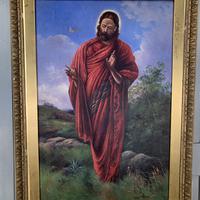 Antique Oil Painting Portrait of Jesus signed Charles Williams (7 of 10) Antique Oil Painting Portrait of Jesus signed Charles Williams (7 of 10)
