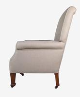 Upholstered Armchair with Wooden Legs (4 of 5) Upholstered Armchair with Wooden Legs (4 of 5)