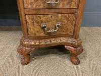 Burr Walnut Pedestal Desk by Maple and Co (4 of 18) Burr Walnut Pedestal Desk by Maple and Co (4 of 18)