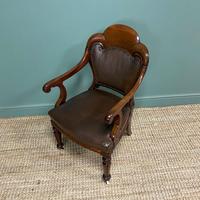 Quality Victorian Mahogany Antique Desk Chair (5 of 7) Quality Victorian Mahogany Antique Desk Chair (5 of 7)