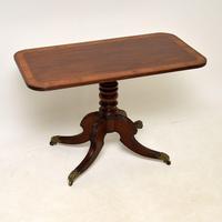 Antique Regency Period Inlaid Mahogany Side Table (2 of 11) Antique Regency Period Inlaid Mahogany Side Table (2 of 11)