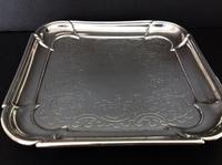 Antique George 1st Silver Salver - 1724 (2 of 5) Antique George 1st Silver Salver - 1724 (2 of 5)