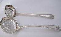 Two similar Georgian Crested Silver Sifter Spoons John Lamb London 1771 (3 of 7) Two similar Georgian Crested Silver Sifter Spoons John Lamb London 1771 (3 of 7)