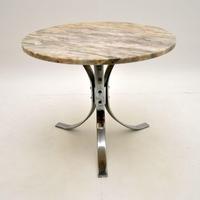 1960's Vintage Marble & Chrome Coffee Table (3 of 8) 1960's Vintage Marble & Chrome Coffee Table (3 of 8)