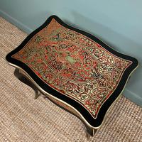 Small 19th Century Antique Boulle Work Table (9 of 9) Small 19th Century Antique Boulle Work Table (9 of 9)