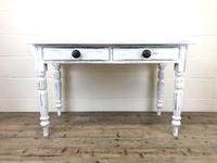 Distressed White Painted Victorian Pine Table (3 of 8) Distressed White Painted Victorian Pine Table (3 of 8)
