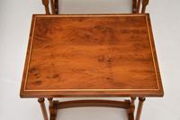 Antique Yew Wood Nest of 4 Tables (3 of 9) Antique Yew Wood Nest of 4 Tables (3 of 9)