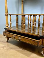 Victorian Inlaid Walnut Canterbury What Not (6 of 11) Victorian Inlaid Walnut Canterbury What Not (6 of 11)
