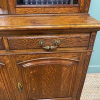 Quality Victorian Oak Antique Glazed Bookcase On Cupboard (3 of 9) Quality Victorian Oak Antique Glazed Bookcase On Cupboard (3 of 9)